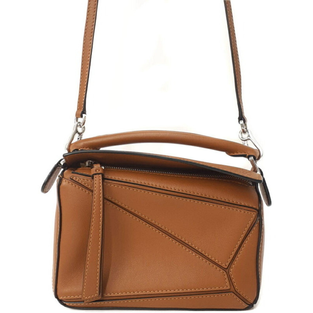 Loewe Puzzle Bag 2way Leather Shoulder - Picture 2 of 9